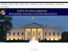 Tablet Screenshot of fondazionegermani.org
